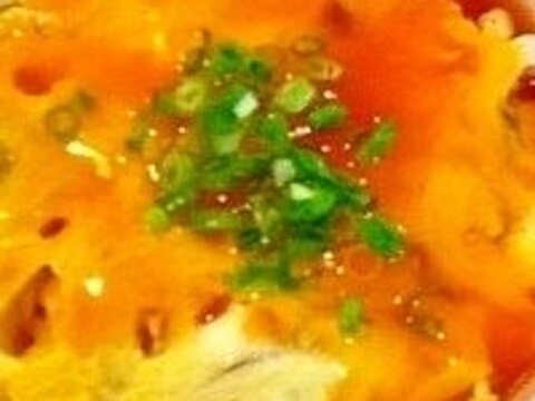 かに玉丼/家でサッと作る